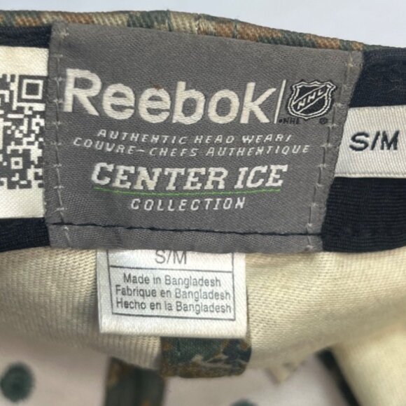 Reebok NHL Pittsburgh Penguins Hat Cap Size S/M Camouflage - Picture 7 of 10